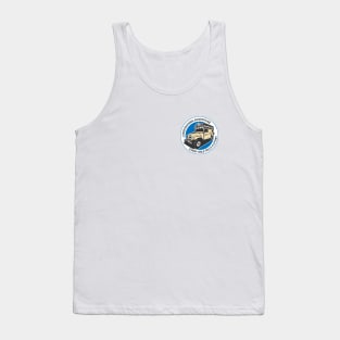 Blue Circle Tank Top